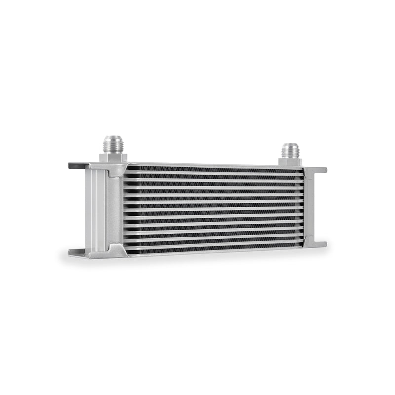 Mishimoto Universal 13-Row Oil Cooler Silver - Blais Performance Parts