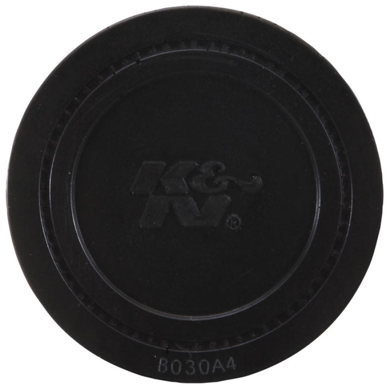 K&N 1 inch ID 3 inch OD 2.375 inch H Rubber Base Crankcase Vent Filter - Blais Performance Parts