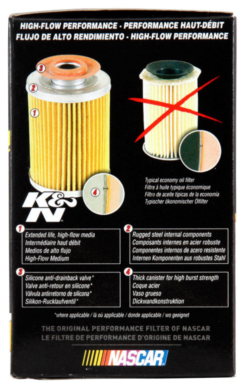 K&N Oil Filter OIL FILTER; AUTOMOTIVE - Blais Performance Parts