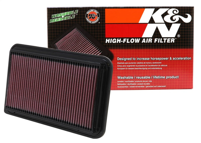 K&N 01-06 Toyota Camry / 04-10 Sienna / 01-09 Highlander / 03-06 Lexus RX330 Drop In Air Filter - Blais Performance Parts