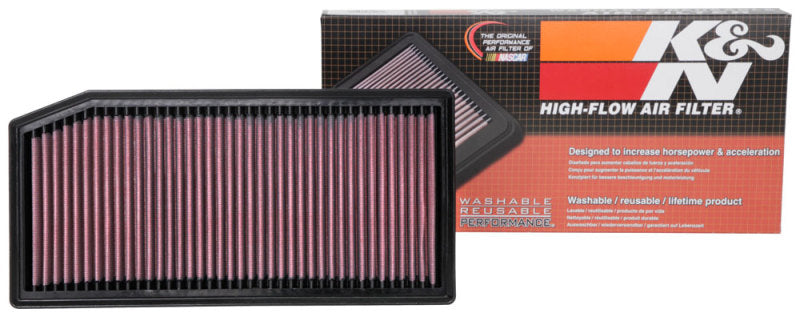 K&N 2019 Mercedes Benz E350 L4-2.0L F/I Replacement Drop In Air Filter - Blais Performance Parts