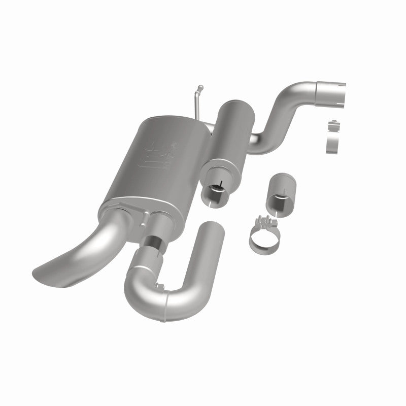 MagnaFlow 18-23 Jeep Wrangler JL 2.0L/3.6L Overland Series Axle-Back Exhaust - Blais Performance Parts