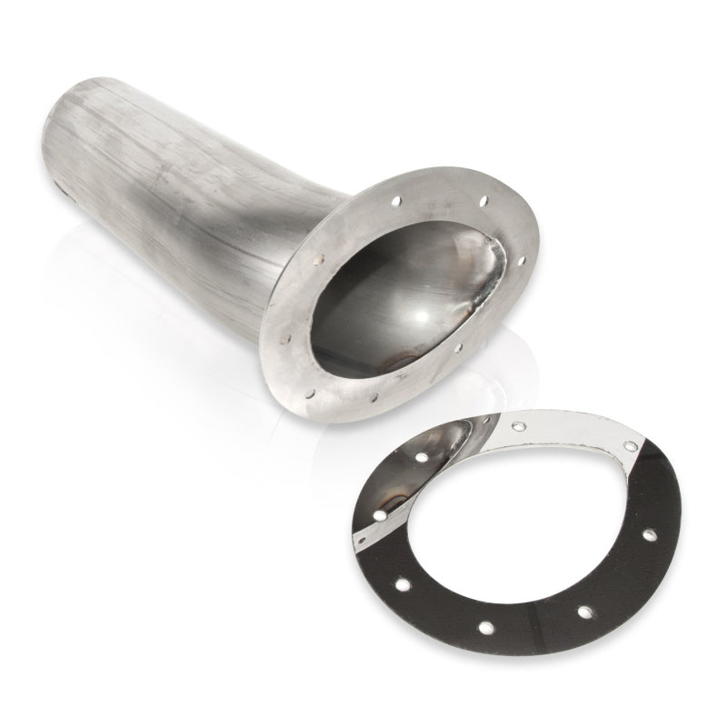 Stainless Works Teardrop Through-Body Tip (3.5in) - Blais Performance Parts