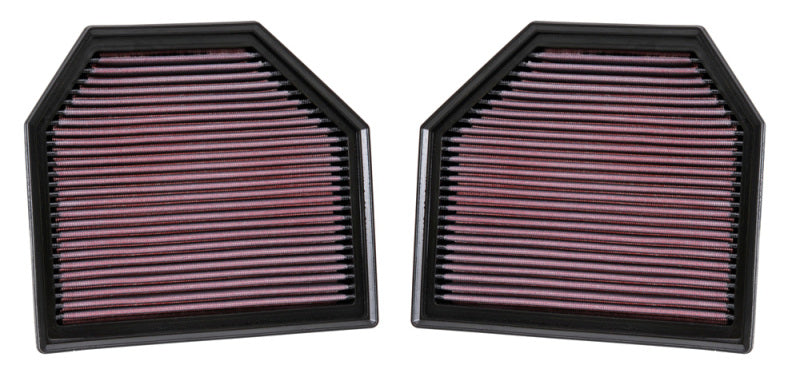 K&N Replacement Air Filter for 11-14 BMW M5/M6 4.4L V8 / 2015 M4/M3 3.0L I6  (2 per box) - Blais Performance Parts