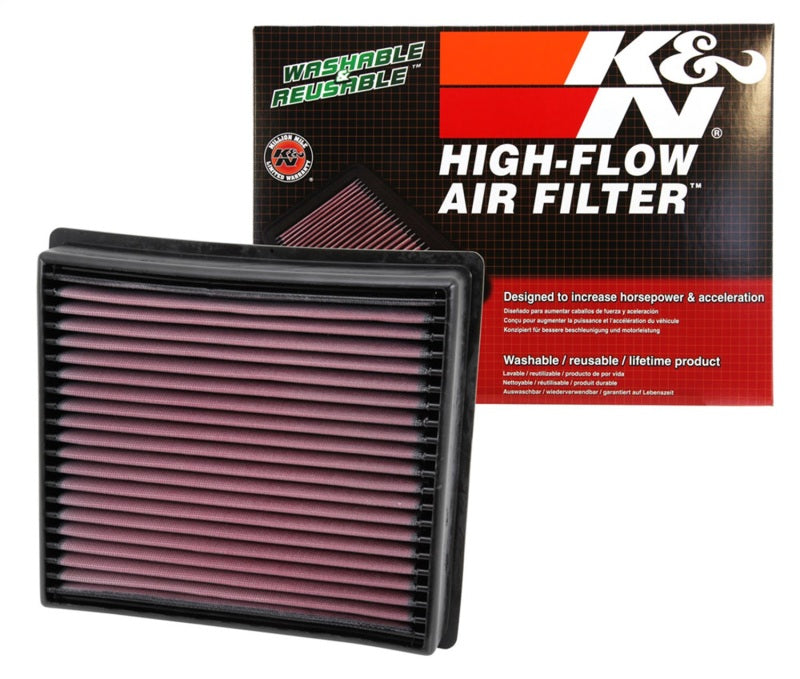 K&N Replacement Panel Air Filter for 13-14 Dodge Ram 2500/3500/4500/5500 6.7L L6 Diesel - Blais Performance Parts