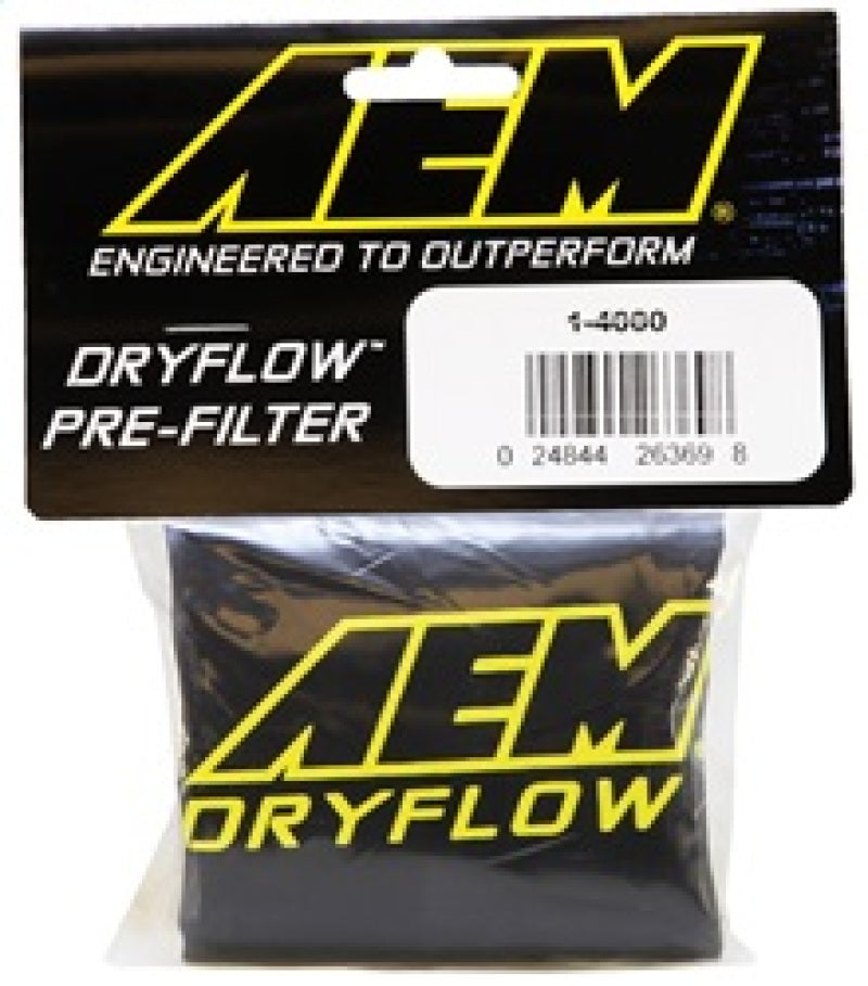 AEM Air Filter Wrap 6 inch Base 5 1/4 inch Top 5 inch Tall - Blais Performance Parts