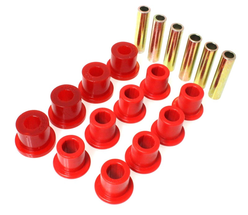 Energy Suspension Spring & Shackle Bushing - Red - Blais Performance Parts