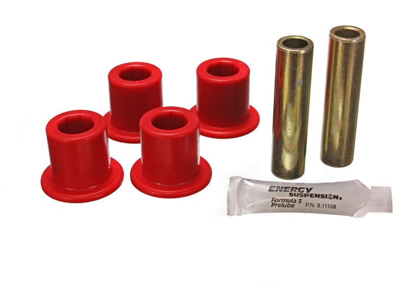 Energy Suspension Jeep Frame Shackle Bushing Set - Red - Blais Performance Parts