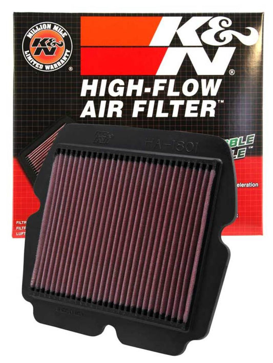 K&N 01-08 Honda GL1800 Gold Wing Replacement Air Filter - Blais Performance Parts