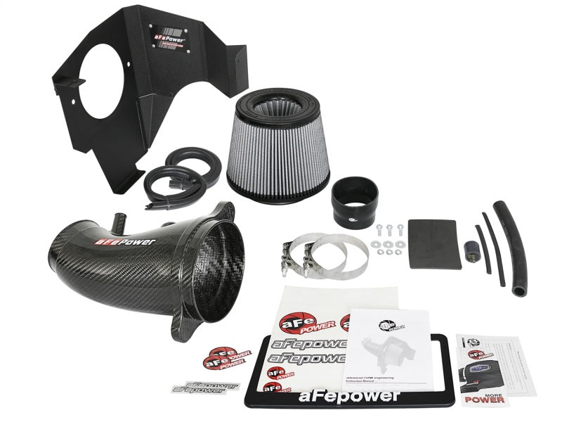 aFe POWER Magnum FORCE Carbon Fiber Stage 2 Pro Dry S CAIS - 11-18 Dodge Challenger/Charger V8-6.4L - Blais Performance Parts