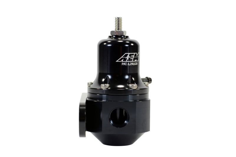 AEM High Capacity Universal Black Adjustable Fuel Pressure Regulator - Blais Performance Parts