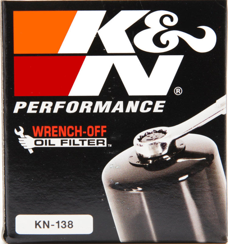 K&N Suzuki / Arctic Cat / Cagiva / Kawasaki / Kymco / Aprilia 2.813in OD x 3.031in H Oil Filter - Blais Performance Parts