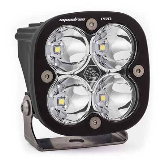 Baja Designs Squadron Pro Spot Pattern Black LED Light Pod - Clear - Blais Performance Parts