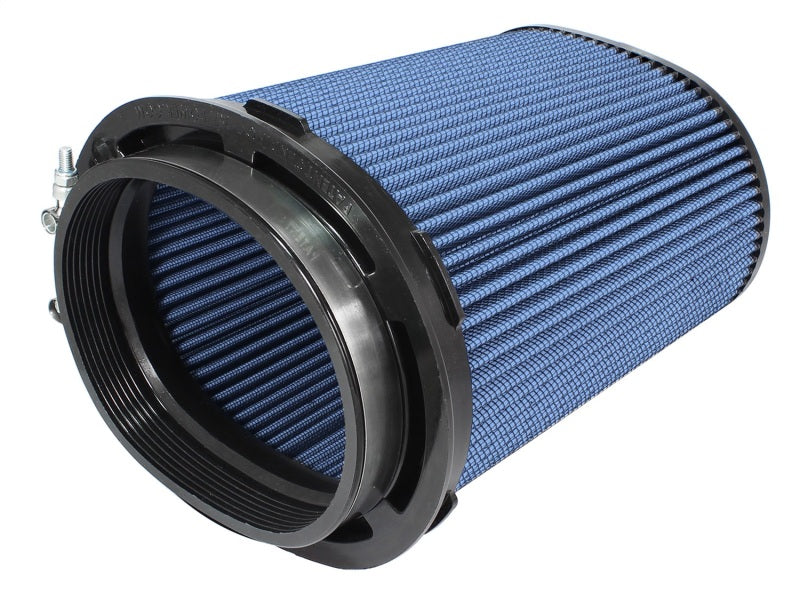 aFe MagnumFLOW Air Filter Pro 5 R 6.75inX4.75in F x 8.25inX6.25in B (INV) x 7.25X5in T (INV) x 9in - Blais Performance Parts