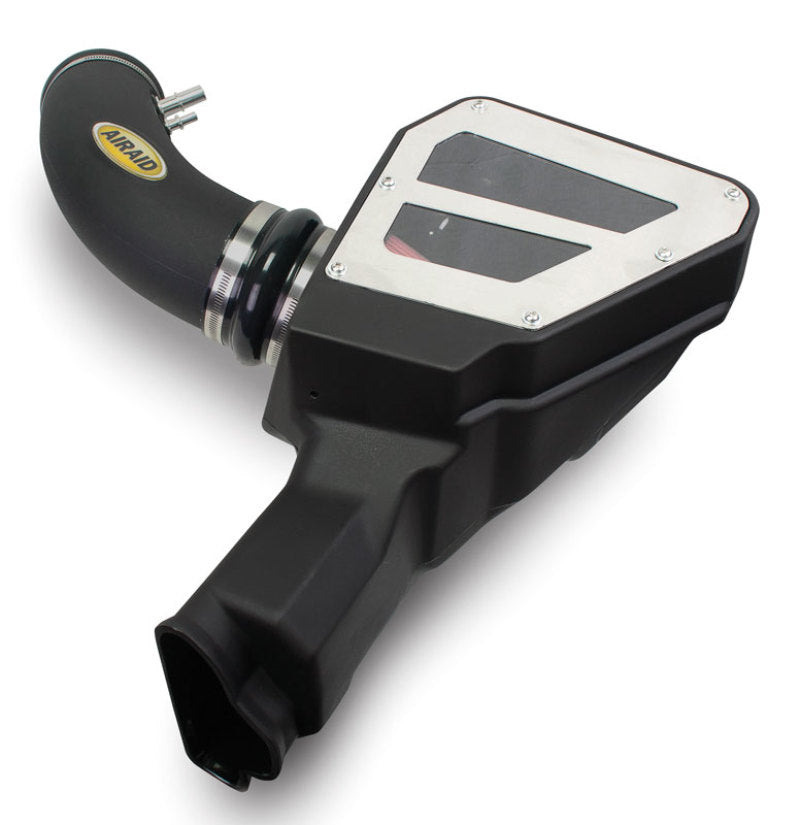 Airaid 2015 Ford Mustang 3.7L V6 Intake System (Oiled / Red Media) - Blais Performance Parts