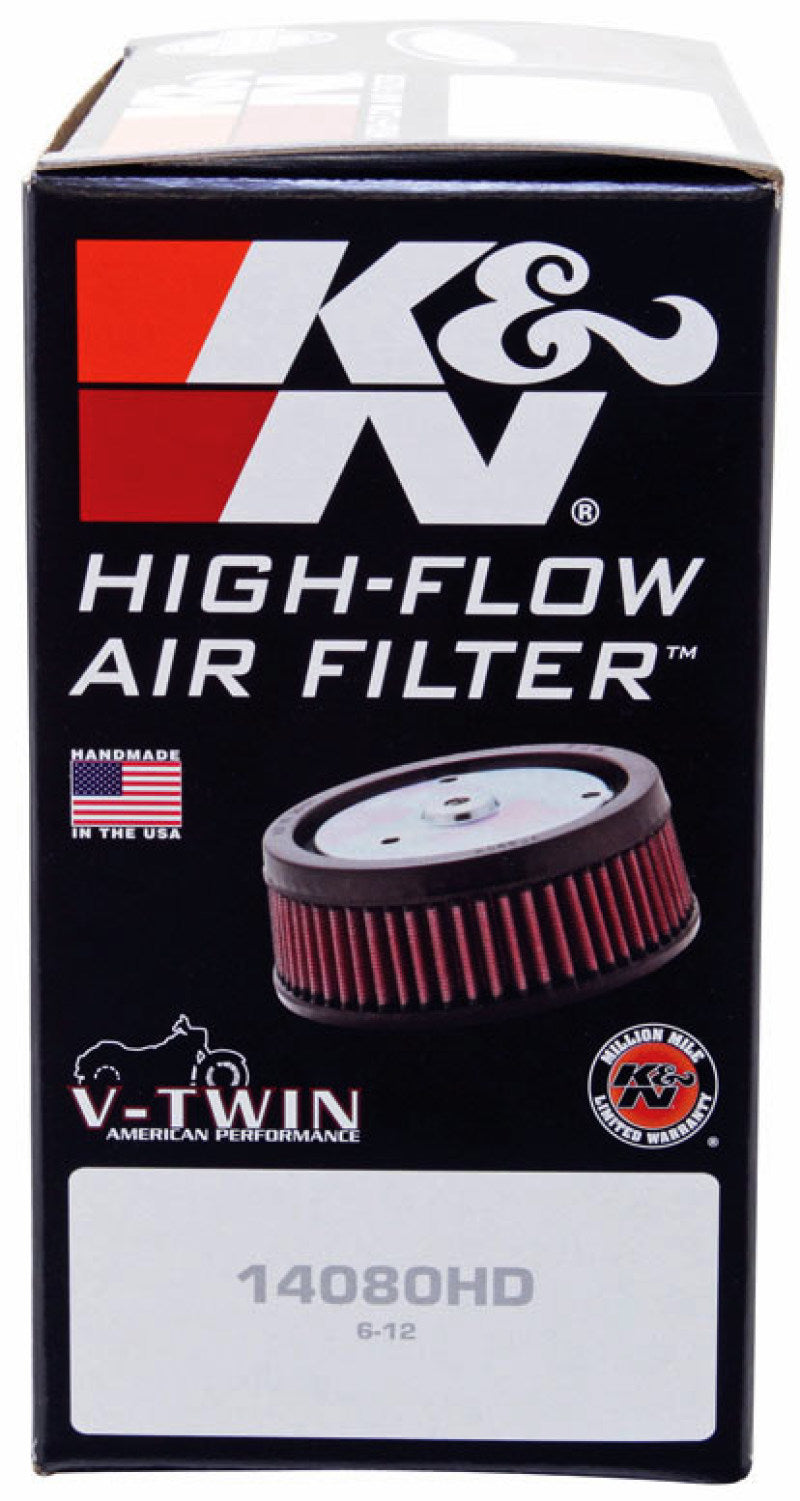 K&N Custom Air Filter Round 5-3/8in OD x 4in ID x 2in H - Blais Performance Parts