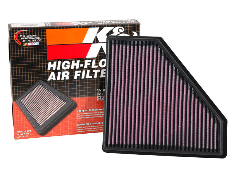 K&N 16-17 Cadillac CTS-V 6.2L V8 Drop In Air Filter - Blais Performance Parts