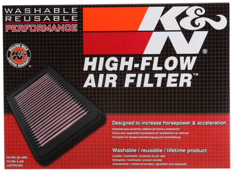 K&N 2020 Chevrolet Silverado 2500/3500 6.6L Diesel Drop In Replacement Air Filter - Blais Performance Parts