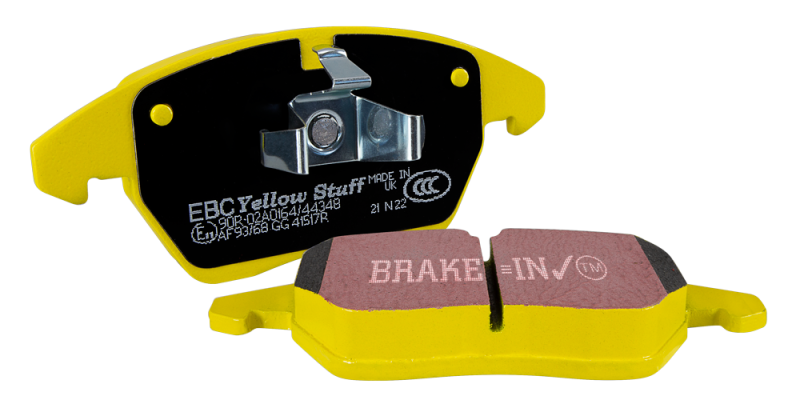 EBC 2023+ Toyota GR Corolla Yellowstuff Front Brake Pads - Blais Performance Parts