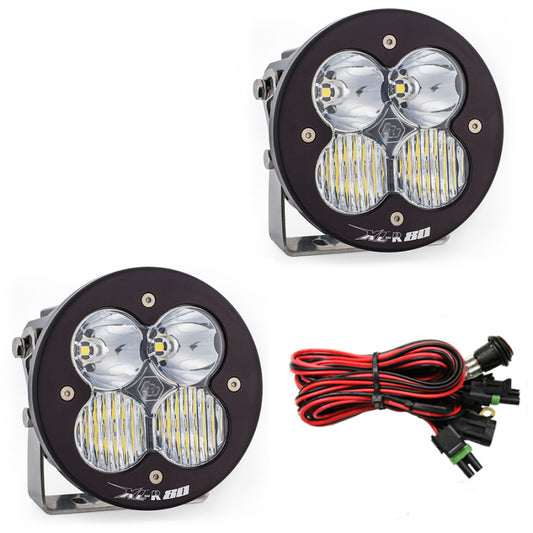 Baja Designs XL R 80 Series Driving Combo Pattern Pair LED Light Pods - Blais Performance Parts