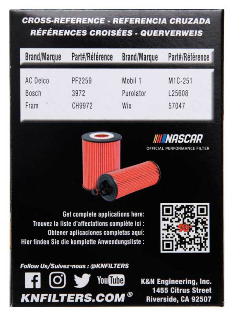 K&N Toyota / Lexus / Scion 2.75in OD x 2.64in H Oil Filter - Blais Performance Parts