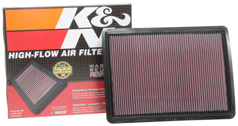 K&N 16-18 Hyundai Ioniq/Niro L4-1.6L F/I Drop In Air Filter - Blais Performance Parts