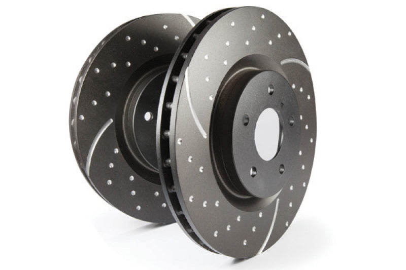 EBC 10-13 Chevrolet Corvette (C6) 6.2 Grand Sport GD Sport Rear Rotors - Blais Performance Parts