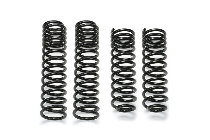 Fabtech 07-18 Jeep JK 4WD 4-Door 5in Front & Rear Long Travel Coil Spring Kit - Blais Performance Parts