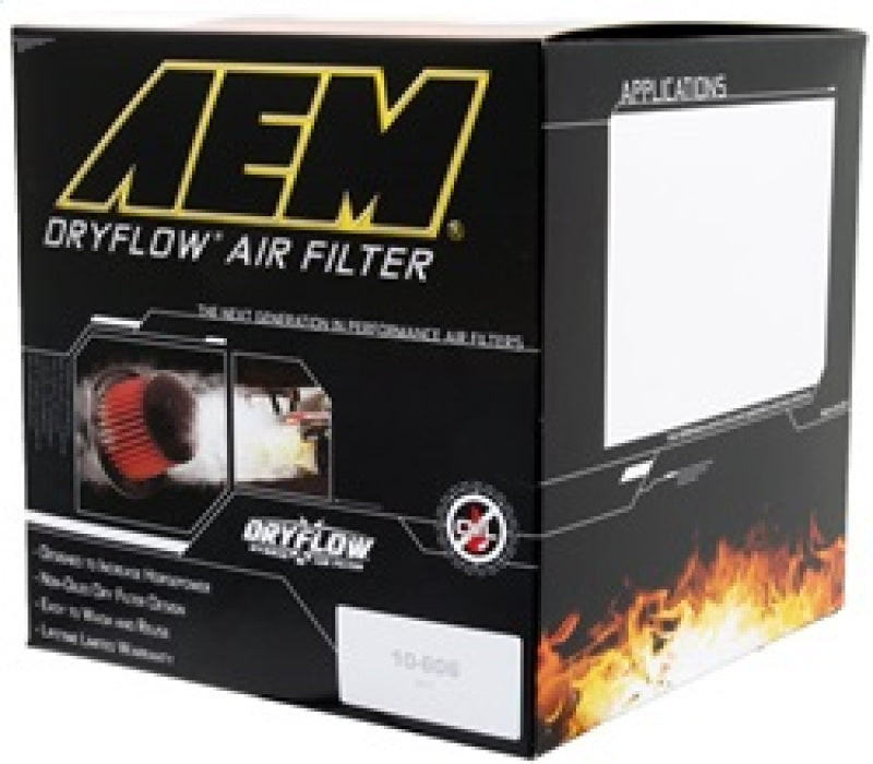 AEM 5in Dryflow Air Filter with 8in Element - Blais Performance Parts