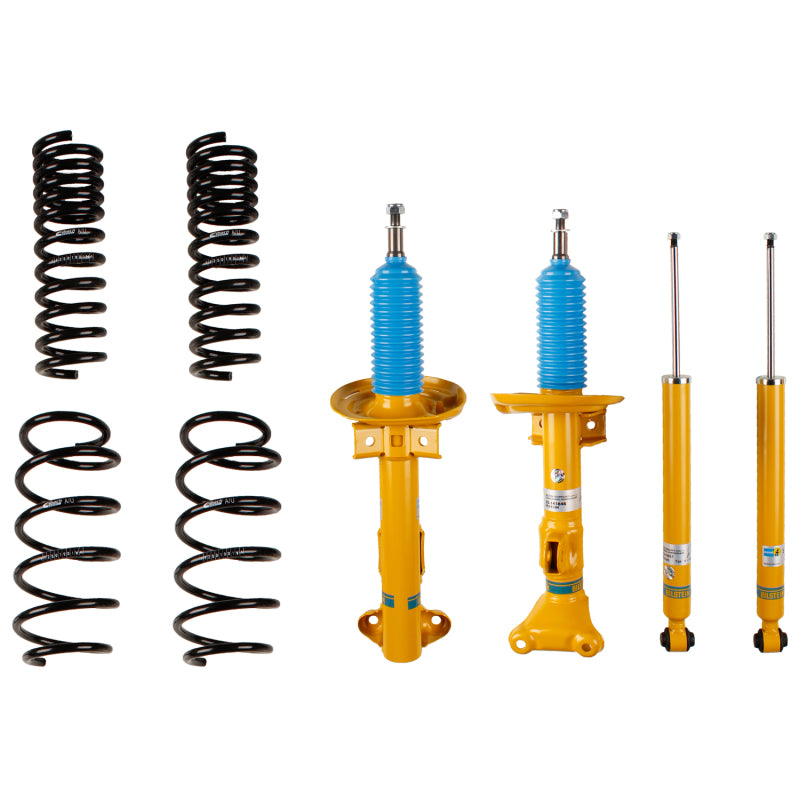 Bilstein B12 2008 Mercedes-Benz C300 Base Front and Rear Suspension Kit - Blais Performance Parts