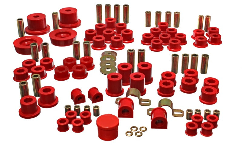 Energy Suspension 90-97 Mazda Miata Red Hyper-Flex Master Bushing Set - Blais Performance Parts