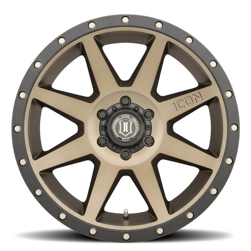 ICON Rebound 20x9 6x5.5 0mm Offset 5in BS Bronze Wheel - Blais Performance Parts