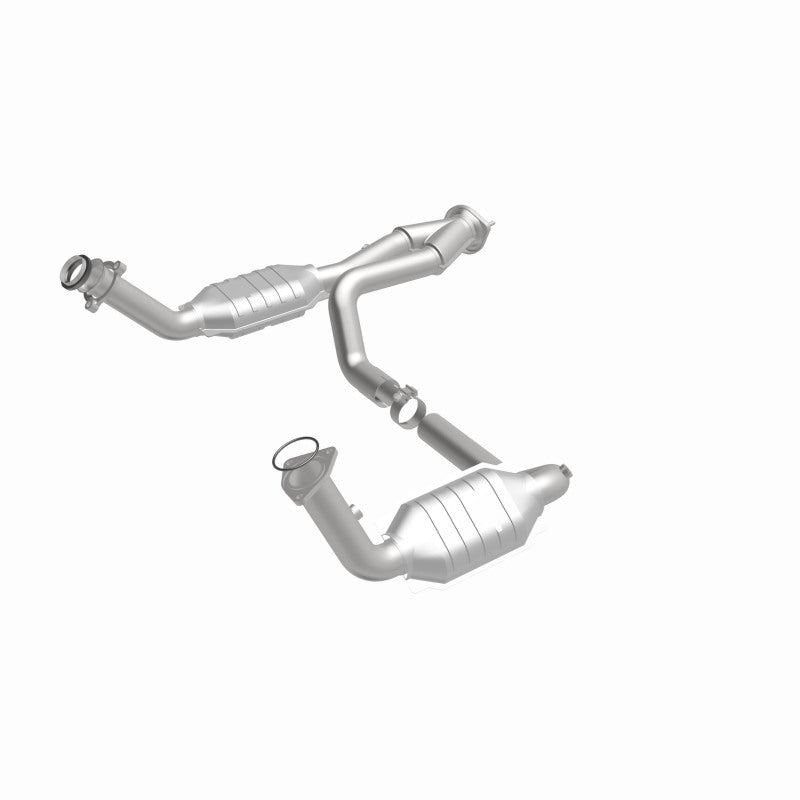 MagnaFlow Conv DF 02-06 Cadillac Escalade / 02-06 Chevy Avalanche 5.3L Dual Conv Y-Pipe Assembly 2WD - Blais Performance Parts