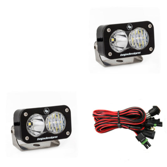 Baja Designs S2 Pro Series LED Light Pods Driving Combo Pattern - Pair - Blais Performance Parts