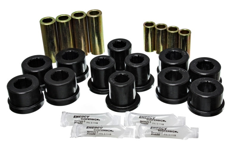 Energy Suspension 87-92 Toyota Supra Black Front Control Arm Bushing Set - Blais Performance Parts