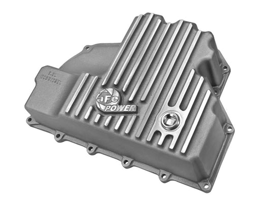 AFE Engine Oil Pan Raw; 14-16 Dodge RAM 1500 EcoDiesel 3.0L V6 (td) - Blais Performance Parts