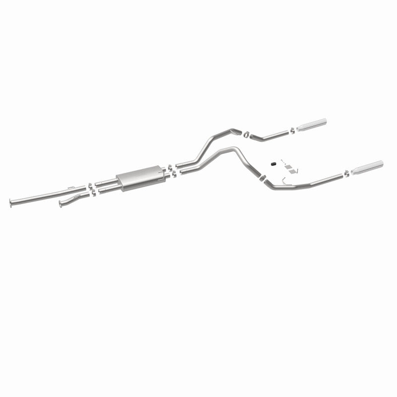 MagnaFlow 14 Toyota Tundra V8 4.6L/5.7L Stainless Cat Back Exhaust Dual Split Rear Exit - Blais Performance Parts