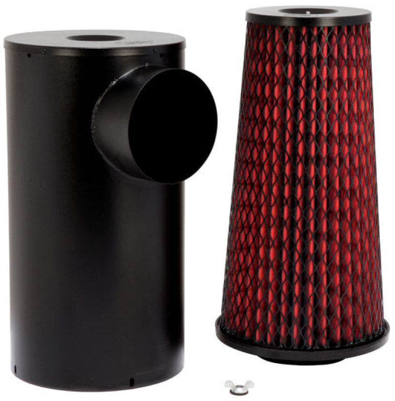 K&N Replacement Canister w/ Air Filter 9-3/4in D 18-7/8in H - HDT - Blais Performance Parts