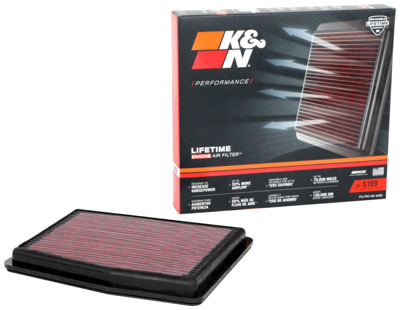 K&N 2020 Hyundai Sonata L4-2.0L F/I Replacement Drop In Air Filter - Blais Performance Parts