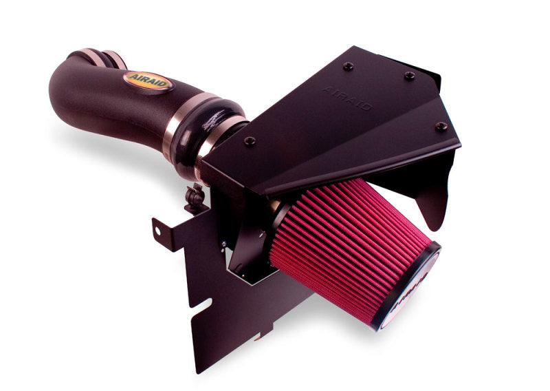 Airaid 2008-11 Cadillac CTS 3.6L CAD Intake System w/ Tube (Dry / Red Media) - Blais Performance Parts