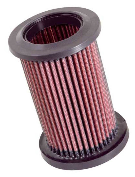 K&N Replacement Round Air Filter - Open Top - 06-14 Ducati 3.5in OD / 2in ID / 5.5in H - Blais Performance Parts