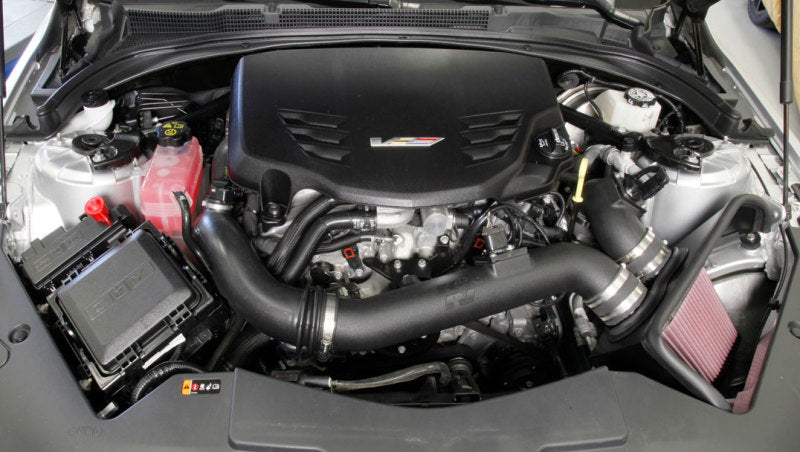 K&N 16-17 Cadillac ATS-V 3.6L V6 Twin Turbo Performance Intake Kit - Blais Performance Parts