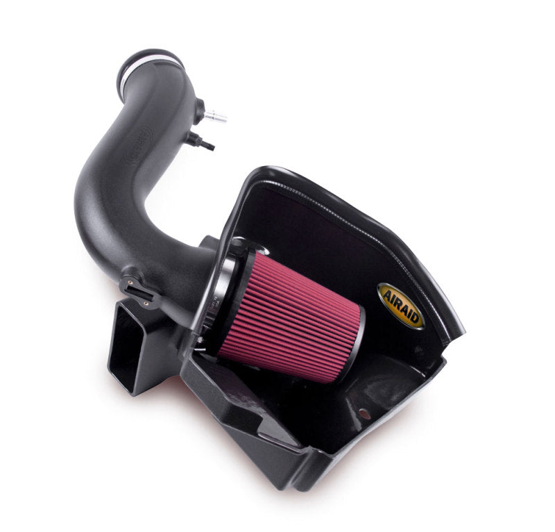 Airaid 11-14 Ford Mustang 3.7L V6 MXP Intake System w/ Tube (Oiled / Red Media) - Blais Performance Parts
