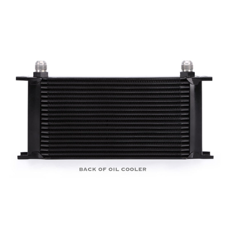 Mishimoto Universal 19 Row Oil Cooler - Black - Blais Performance Parts