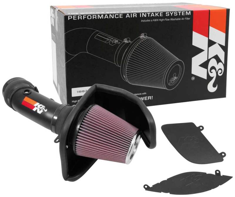 K&N 2017 Ford F250 V8-6.2L F/I Performance Air Intake Kit - Blais Performance Parts