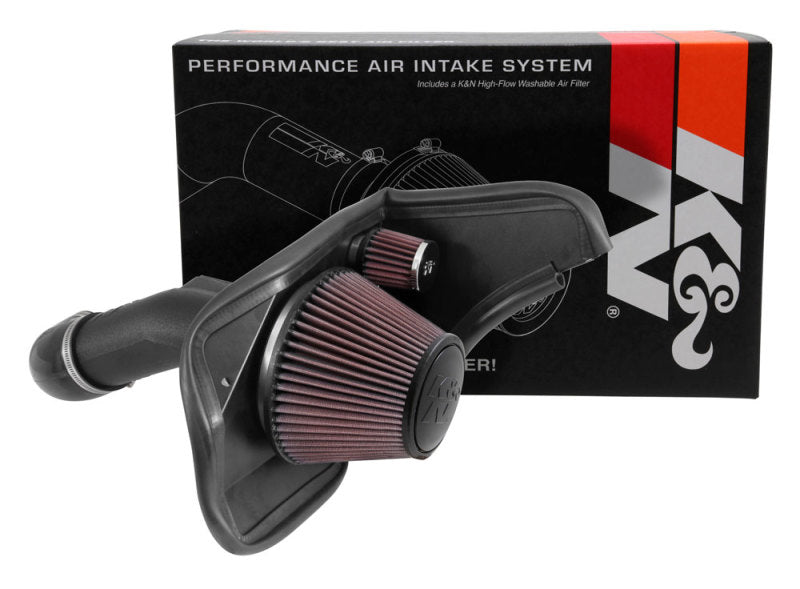 K&N 13-15 Cadillac ATS V6-3.6L F/I Aircharger Performance Intake - Blais Performance Parts