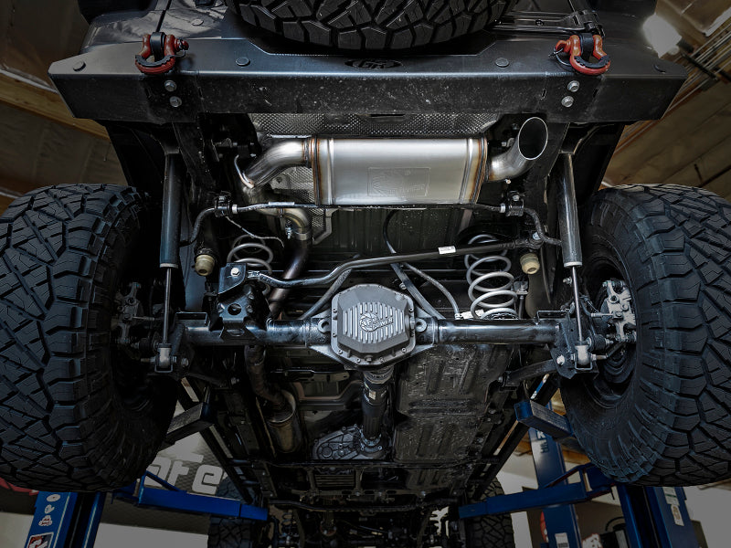 aFe MACH Force-Xp Hi-Tuck 3in 409 SS 18-20 Jeep Wrangler JL 2.0/3.6 Axle-Back Exhaust - Blais Performance Parts