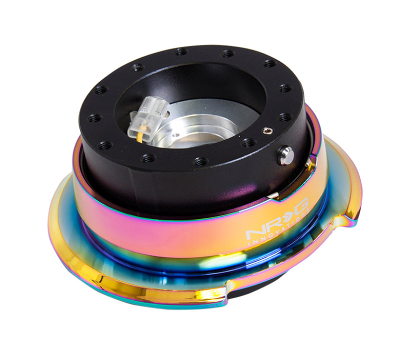 NRG Quick Release Gen 2.8 - Black Body / Neochrome Ring - Blais Performance Parts