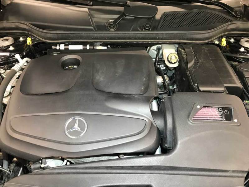 K&N Mercedes Benz A/B/CLA Class Performance Air Intake System - Blais Performance Parts