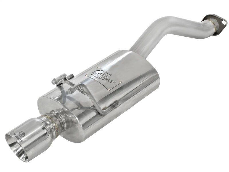 aFe Takeda Exhaust 2.5in Dia 304SS Axle-Back w/Polished Tip 06-11 Honda Civic EX Sedan L4 1.8L - Blais Performance Parts